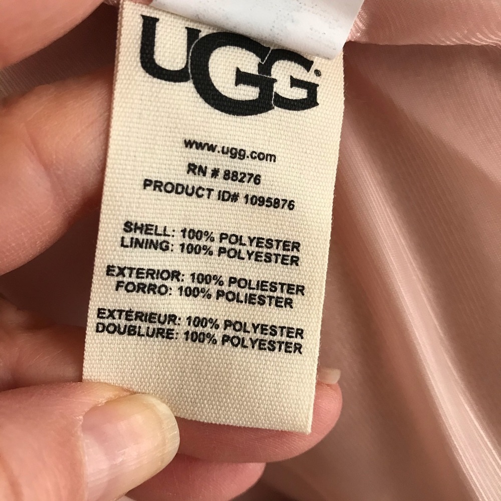 UGG LORRENA FAUX FUR JACKET NWT Large - Picture 8 of 8